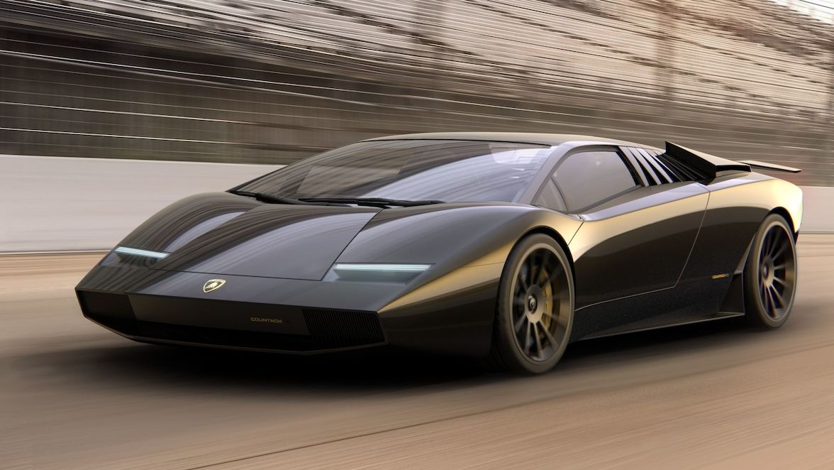 Designové studio uctilo výročí Lamborghini Countach. Dalo mu moderní podobu